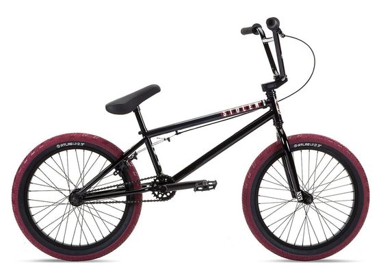 Велосипед 20" Stolen CASINO, XL 21.00", 2021, BLACK & BLOOD RED