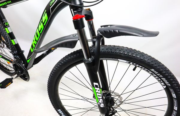 Велосипед Cross 29" Hunter, рама 20" black-green