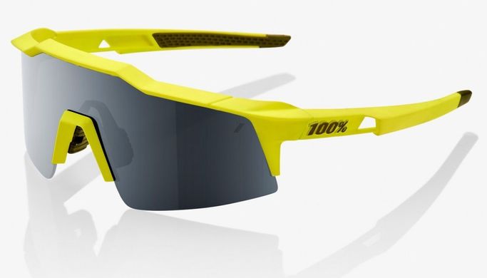 Велоочки Ride 100% SpeedCraft SL - Soft Tact Banana - Black Mirror Lens, Mirror Lens
