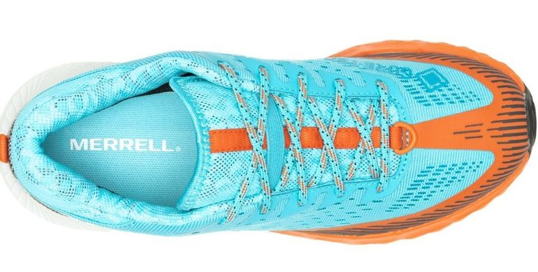 Кросівки Merrell AGILITY PEAK 5 GTX atoll/cloud - 41 - блакитний/оранжевий