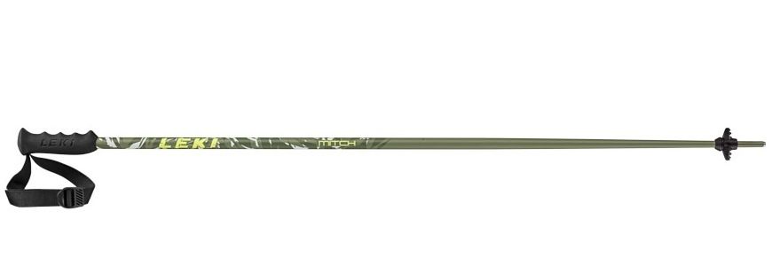 Палки лыжные Leki Mitch military-green 115cm