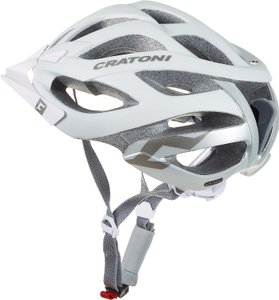 Велошолом Cratoni Miuro білий/сріблястий розмір L/XL (58-62 см)