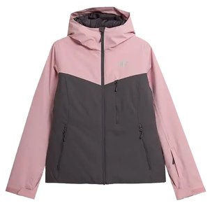 Куртка гірськолижна 4F колір: ніжно-рожевий сірий