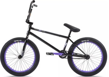 Велосипед 20" Stolen SINNER FC XLT LHD 21.00" 2023 BLACK W/ VIOLET