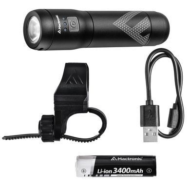 Ліхтар велосипедний передній Mactronic Scream 3.1 (1000 Lm) Recharg Type-C (ABF0167)