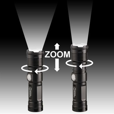 Фонарь National Geographic Iluminos Led Zoom Flashlight 1000 lm (9082400)