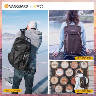 Рюкзак Vanguard VEO GO 46M Black (VEO GO 46M BK)