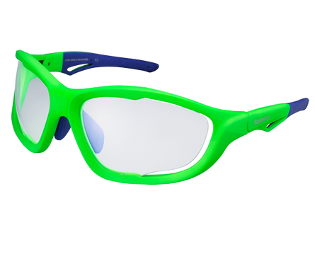 Очки SHIMANO S60-X PH, зеленые глянцевые Neon
