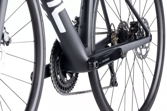 Велосипед 28" BMC TEAMMACHINE SLR FIVE рама - 58см 2025 blk wht gry