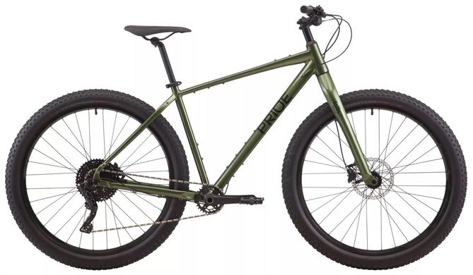 Велосипед 29+" Pride STEAMROLLER, рама XL, 2024, зеленый