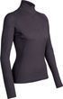 Термофутболка с длинным рукавом Icebreaker BF 200 Chakra Zip WMN java S