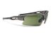 Очки защитные открытые Venture Gear MontEagle GunMetal (forest gray) Anti-Fog, серо-зеленые 3 из 7