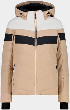Куртка лыжная CMP JACKET ZIP HOOD MECHANICAL STR, sesamo, 44