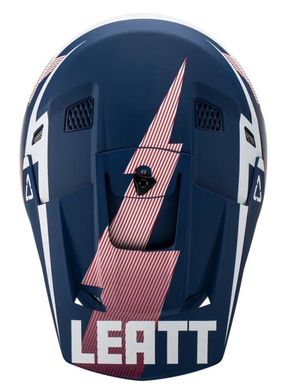 Шлем Leatt Helmet Moto 3.5 + Goggle, Royal, XL
