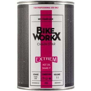 Смазка для цепи BikeWorkX Chain Star Extreme банка 1L