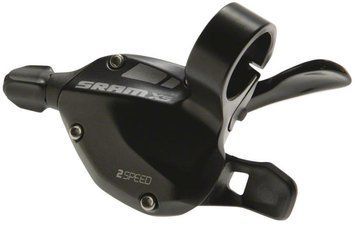 Манетка SRAM X5 Trigger левая, 2 скорости, черный