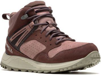 Ботинки Merrell WILDWOOD MID LTR WP marron/burlwood - 41 - бордовый/коричневый