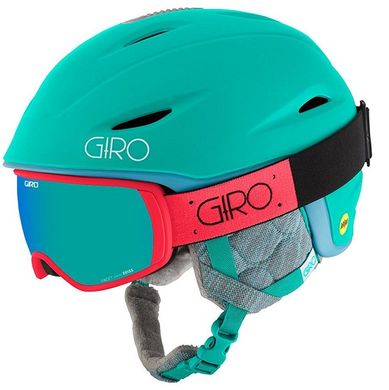 Гірськолижний шолом Giro Fade Mips мат. бірюза., S (52-55,5 см)