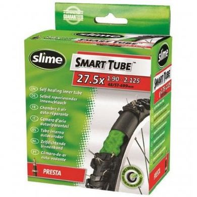 Камера Slime антипрокольная с жидкостью PRESTA 27,5 x 1.9 - 2.2(р)
