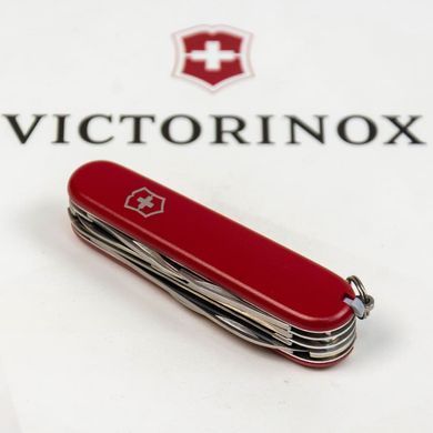 Ніж Victorinox Huntsman Mat 91мм,15функц., червоний.мат