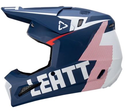Шолом Leatt Helmet Moto 3.5 + Goggle, Royal, XL