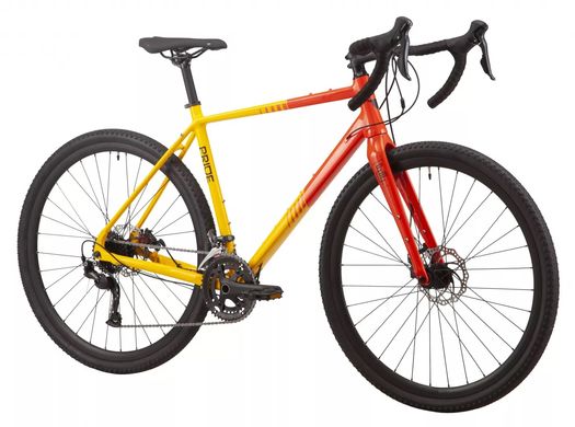 Велосипед 28" Pride ROCX 8.2 CF рама - L, 2023, жовтий