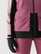 Куртка горнолыжная 4F ALASKA нежно розовый бордо черный, женская M(р) 7 из 9