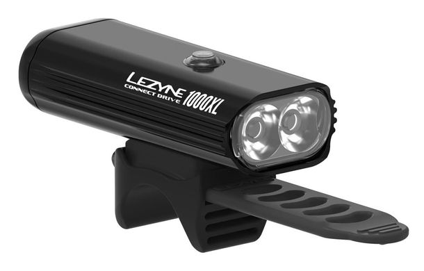 Комплект світла Lezyne CONNECT DRIVE PRO 1000XL / STRIP CONNECT PAIR чорний 1000/150 люмен Y13