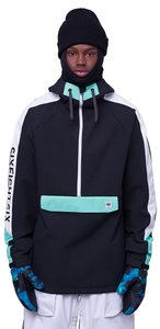 Куртка 686 Waterproof Anorak (Black colorblock) 23-24, XL