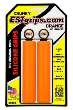 Грипсы ESI Chunky Orange (оранжевые)