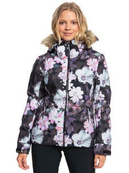 Куртка гірськолижна Roxy ERJTJ03429 JET SKI JK SNJT KVJ1 BLURRY FLOWER XL