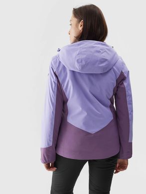 Куртка горнолыжная 4F BOSTON голубой + фиолет, женская XL(р)