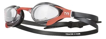Окуляри для плавання TYR Tracer-X RZR Racing, Clear/Red/Black