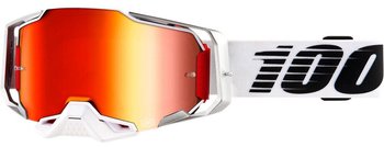 Мотоокуляри Ride 100% ARMEGA Goggle Lightsaber - Red Mirror Lens, Mirror Lens