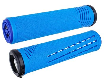 Грипси ODI CF Grip v2.1 Lock-On Blue / White