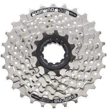 Касета Shimano CS-HG41, 11-28, 7-зір. срібл