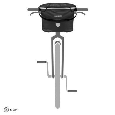 Гермосумка велосипедна Ortlieb Up-Town City black 17,5 л