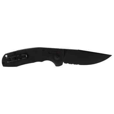 Складной нож SOG SOG-TAC AU, Black, Partially Serrated