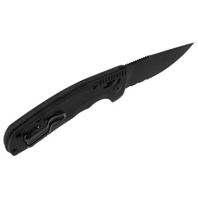 Складной нож SOG SOG-TAC AU, Black, Partially Serrated