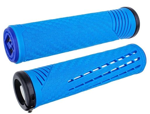 Грипси ODI CF Grip v2.1 Lock-On Blue / White