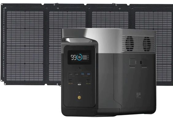 Комплект EcoFlow DELTA Max(1600) + 2*220W Solar Panel