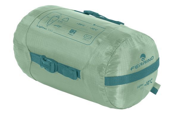 Спальный мешок Ferrino Lightec 550 +10&deg;C Green (86153RVV)