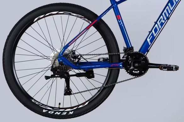 Велосипед AL 27.5" Formula ZEPHYR 3.0 DD CS рама-17" синий 2026