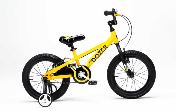 Велосипед RoyalBaby BULL DOZER 16", OFFICIAL UA, желтый