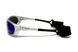Окуляри поляризаційні BluWater Hydro Silver Polarized (G-Tech&trade; blue) Anti-Fog, дзеркальні сині в сріблястій оправі 3 з 5