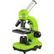 Мікроскоп Bresser Biolux SEL 40x-1600x Green з адаптером для смартфона (8855600B4K000) 2 з 7