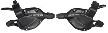 Манетки SRAM X5 Trigger левая+правая 3x9 скоростей, черный