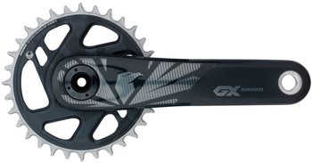 Шатуны Sram GX Carbon Eagle Boost 148 DUB 12s 175 w Direct Mount 32t X-SYNC 2 Chainring Lunar (DUB Cups/Bearings Not Included)