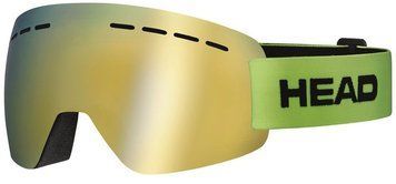 Маска горнолыжная Head SOLAR FMR lime (394417) L