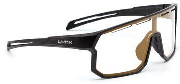 Окуляри Lynx Bismarck PH B, matt black/#1 smoke photochromic with gold revo
